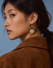 Pendientes Aurora•Azul Noche