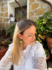 Pendientes Fiore Verde – Maiolica