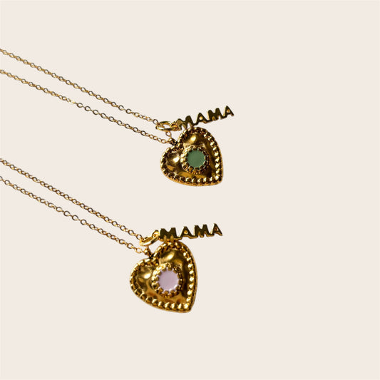 Collar “Corazón Mamá”