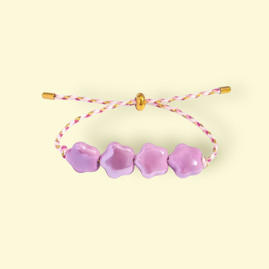 PULSERAS FLORES 🌼