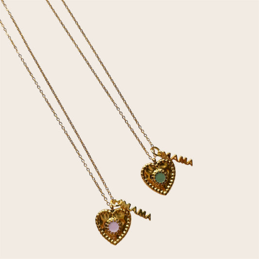 Collar “Corazón Mamá”