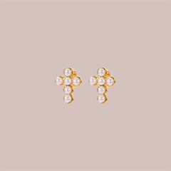 MODELO MINI CRUCES PERLAS