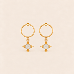 Pendientes Vega•Blanco