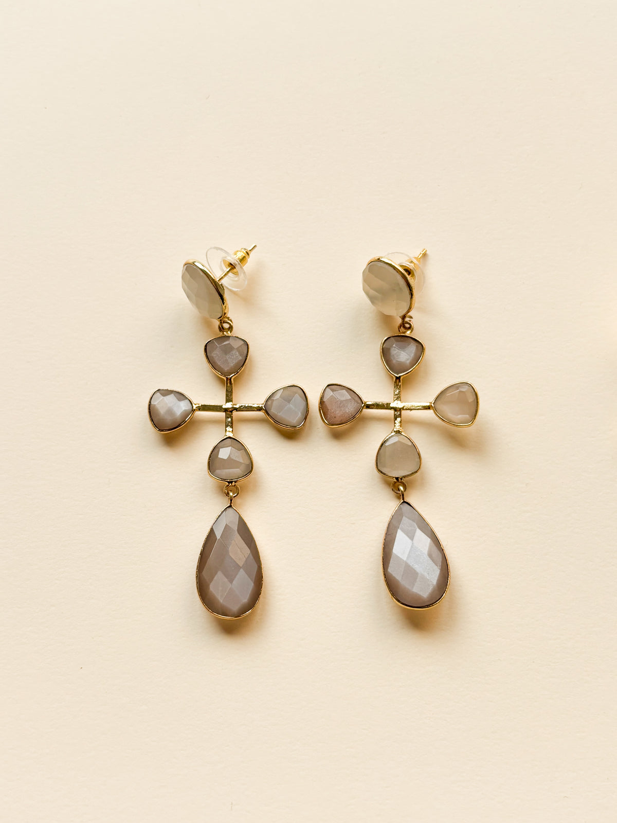 Pendientes Lumen Gris