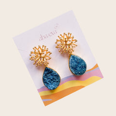 Alga Druzy Azul