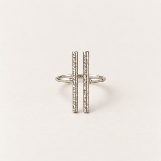 Anillo Dúo Plata