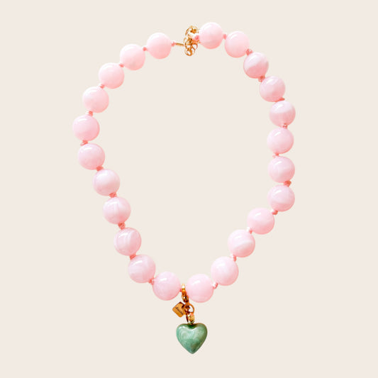 Collar Corazón Mint