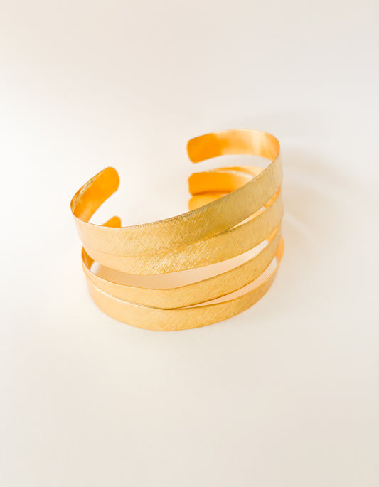 Brazalete Trío Gold