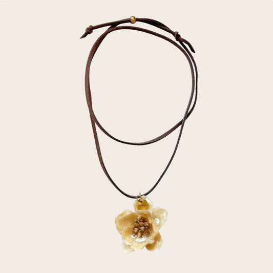 Collar Flor Luz