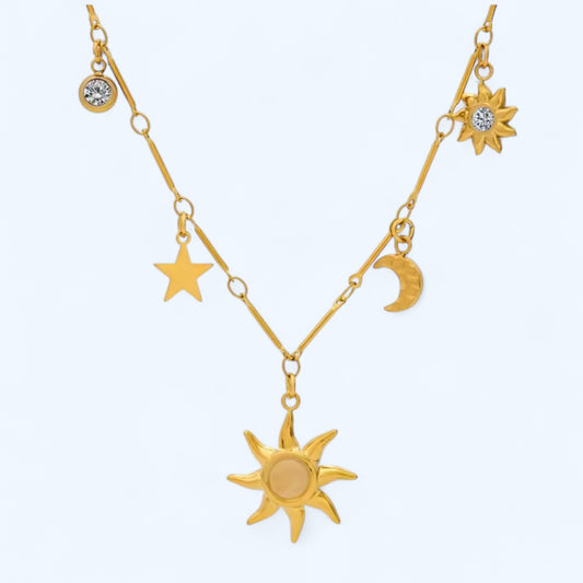 COLLAR UNIVERSO EN MINIATURA