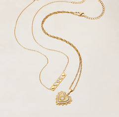 COLLAR LUZ Y CORAZÓN