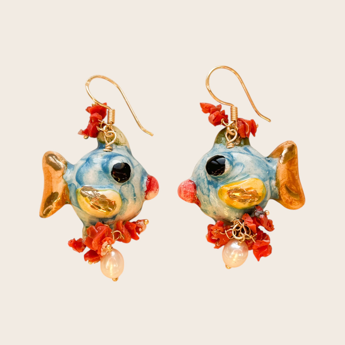 Pendientes Pesce Azzurro – Maiolica