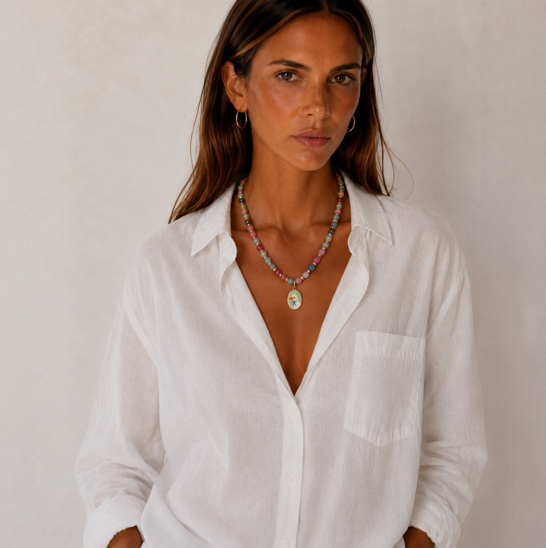 Collar Oca-Marea Pastel SS26