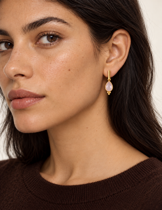 Pendientes Savia•Rosa Nude