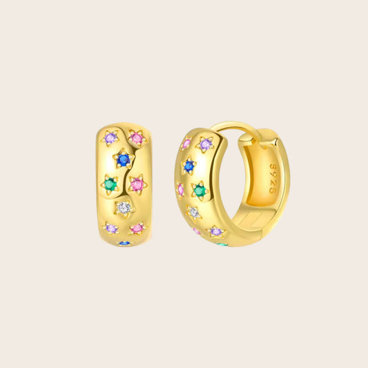 Aros Estrellas Strass