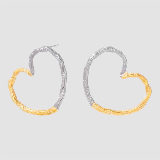 MODELO CORAZÓN BICOLOR TEXTURIZADO