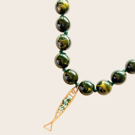 Collar Pez Esmeralda