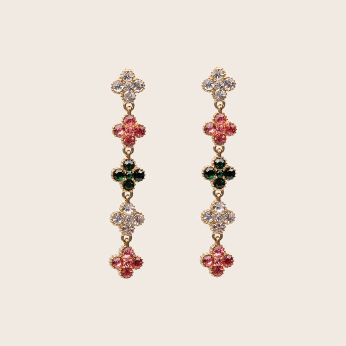 Pendientes Lumière Rosé