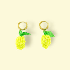 AROS MINIS LIMONES PERLAS