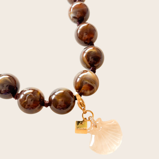 Collar Concha Ámbar