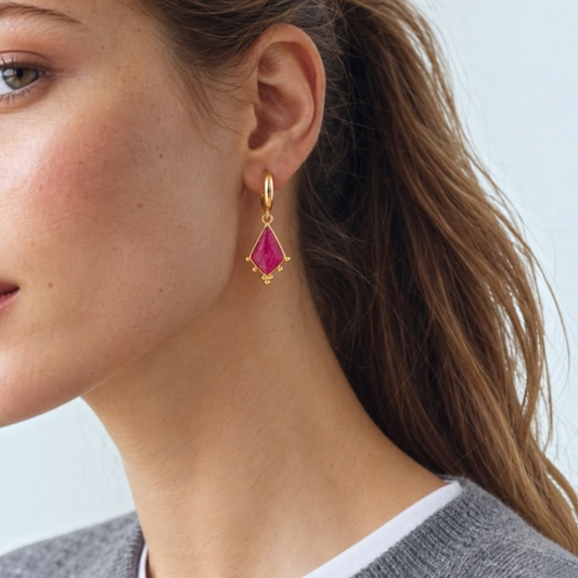 Pendientes Alba•Buganvilla