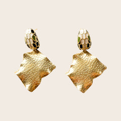 Pendientes Gaudí Verde