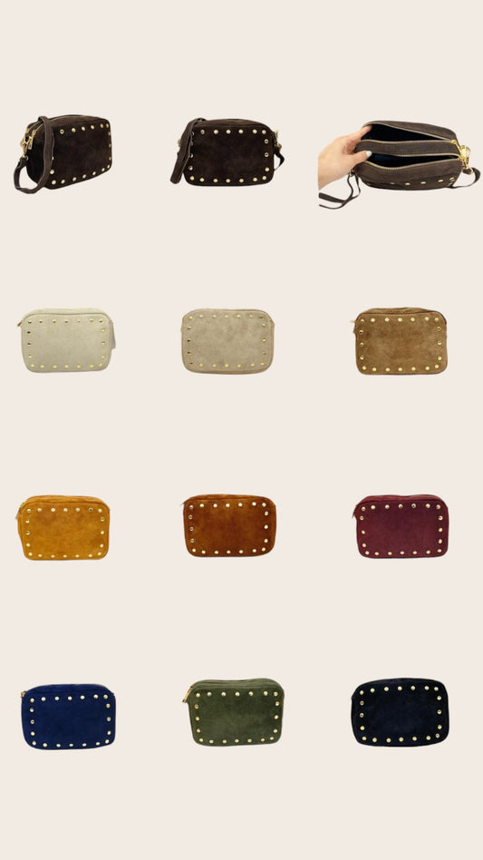 Bolso Bandolera Tachas