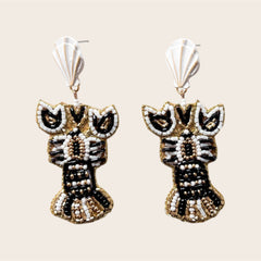 Pendientes Riviera Langosta Concha