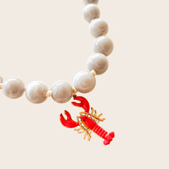 Collar Langosta Perla