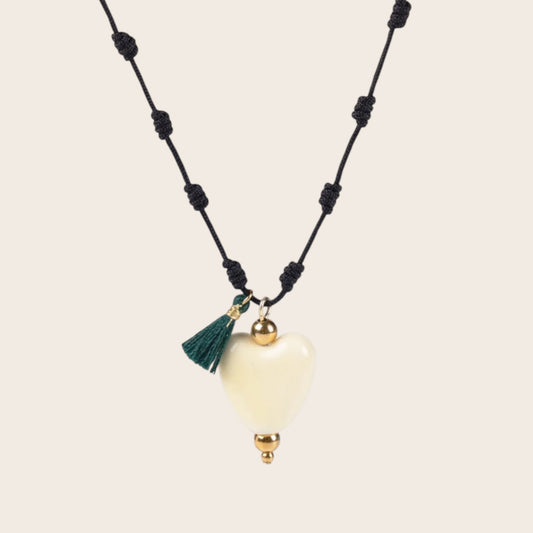 Collar ALMA · Corazón de cerámica