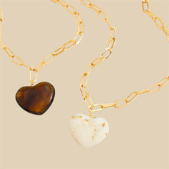 Collar Corazón Acero