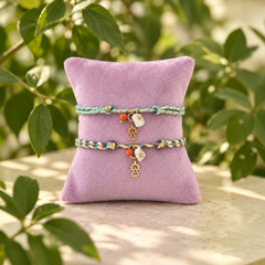 Pulsera Virgen del Pilar Piedras Naturales