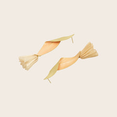 Pendientes Solana-Coral Beige