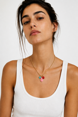 Collar Tesoros-Acero inoxidable