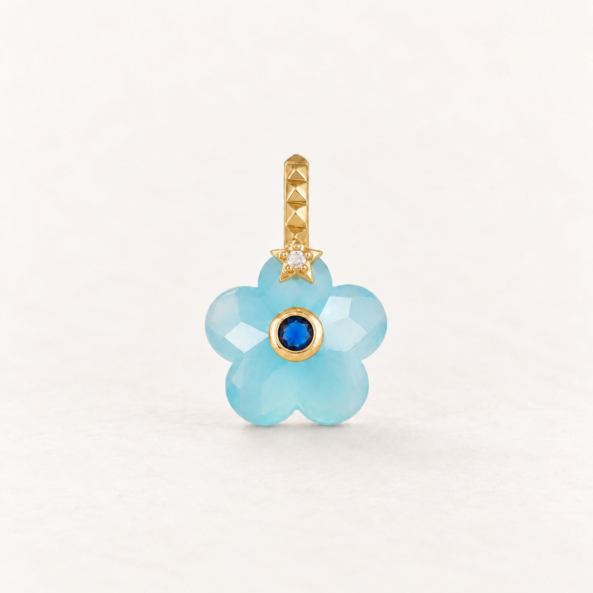 Charm Flor Azul