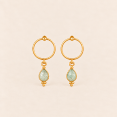 Pendientes Brisa•Verde Agua