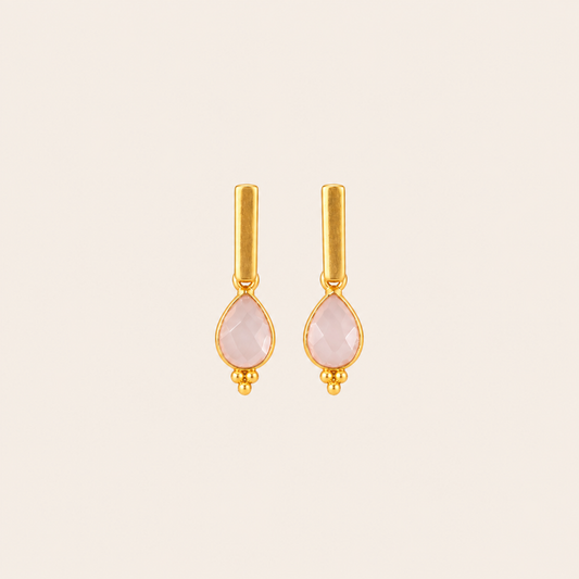 Pendientes Savia•Rosa Nude