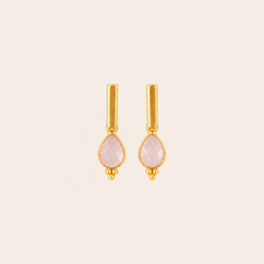 Pendientes Savia•Rosa Nude