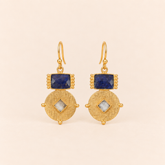 Pendientes Aurora•Azul Noche