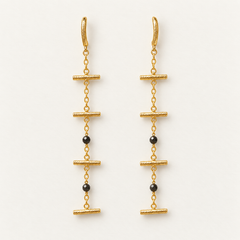 Pendientes Cadencia•Gris Humo