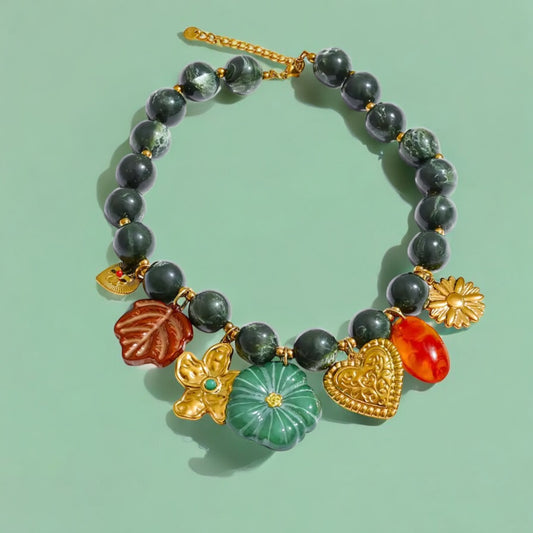 COLLAR CHARM NATURE
