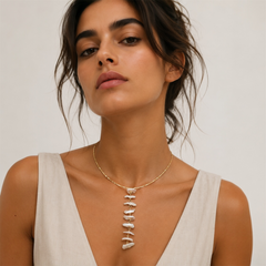 Collar Perlas Cascade