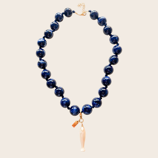 Collar Pez Índigo