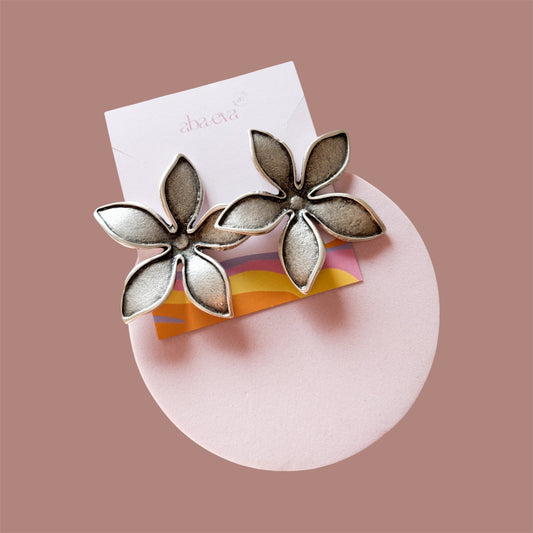 MODELO FLOR PLATA ENVEJECIDA