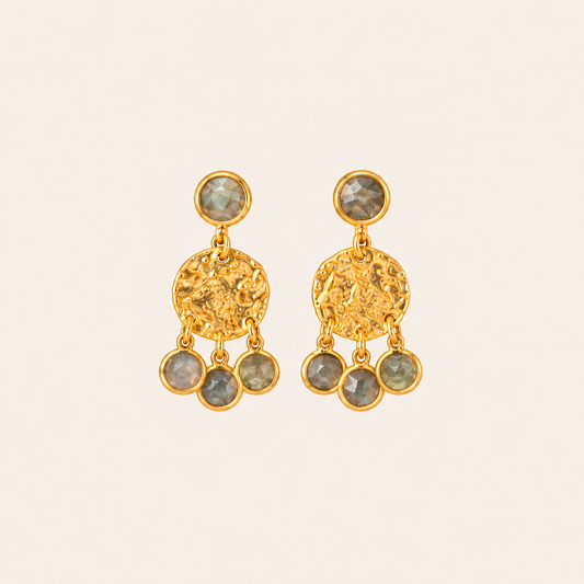 Pendientes Dura•Gris Humo