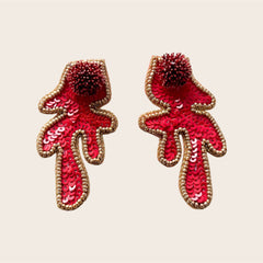 Pendientes Riviera Coral