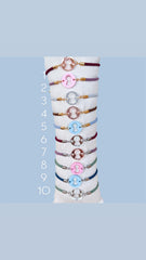 Pulsera Virgen del Pilar Metacrilato-Acero