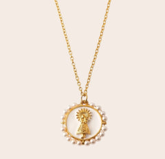 Collar Virgen del Pilar • Perla de Río