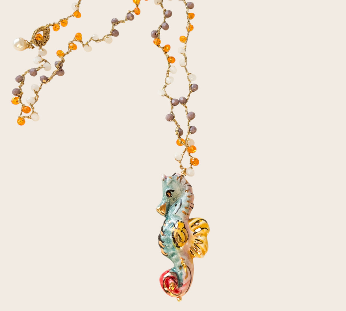 Collar Azzurra – Cápsula MAIOLICA (Edición limitada)