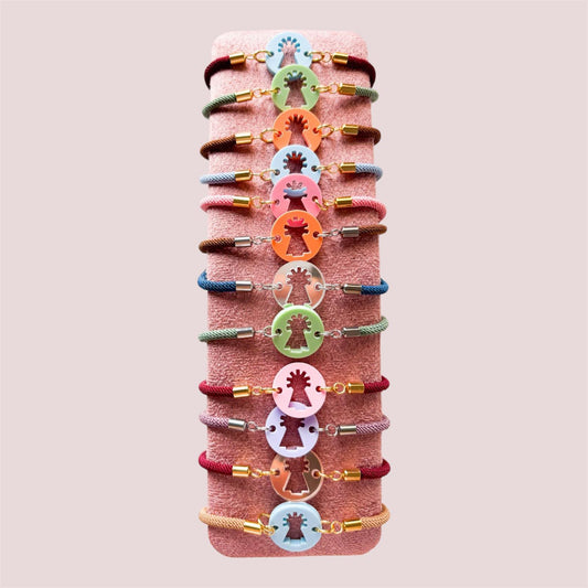Pulsera Virgen del Pilar Metacrilato-Acero (copia)